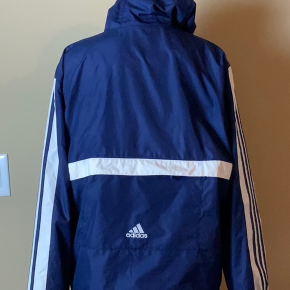 Adidas Half Zip Hoodie Jacket - Picture 3 of 8